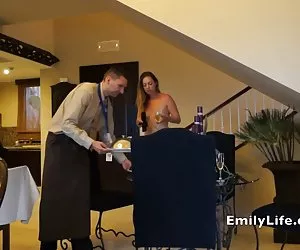 Âm Khiêu dâm ảnh khỏa thân của Ông chekhova đạo đánh đòn với bạn gái. Ông gỡ bỏ khiêu dâm